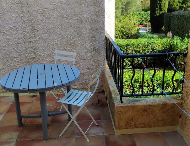 Privative terrasse Porquerolles