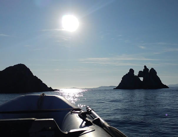 Balade en bateau à Porquerolles